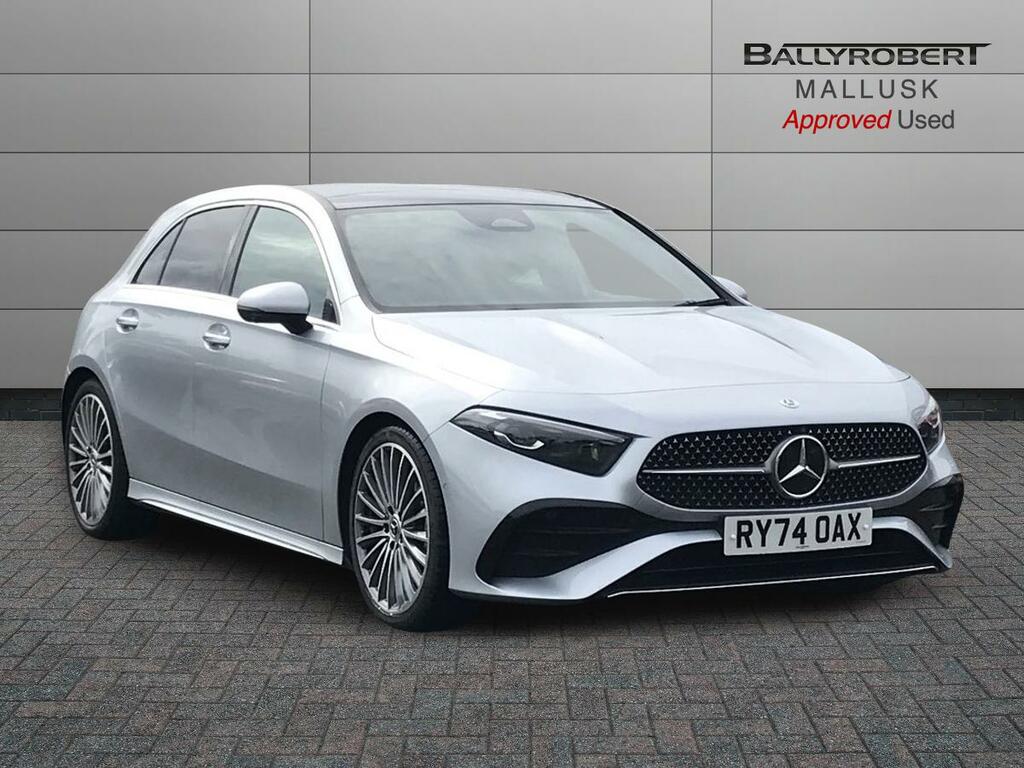 Mercedes-Benz A Class A180 Amg Line Premium Plus Silver