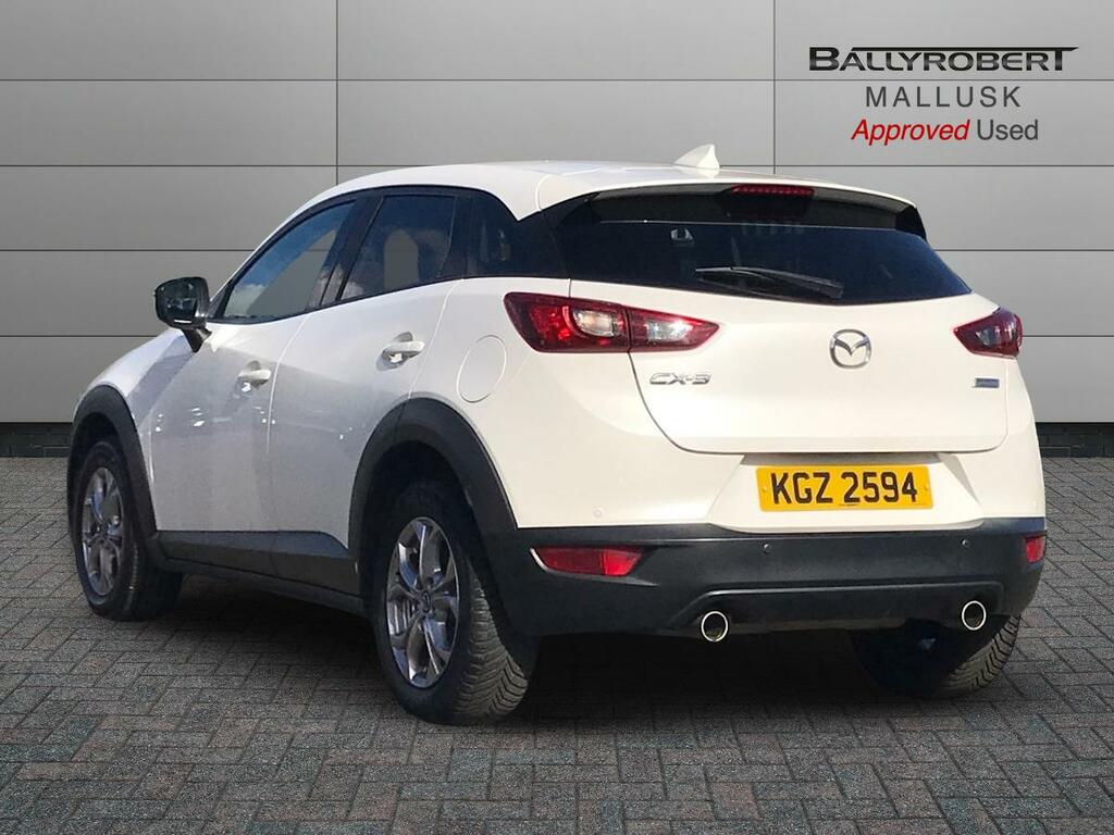 Mazda CX-3 2.0 Se-l Nav White #2