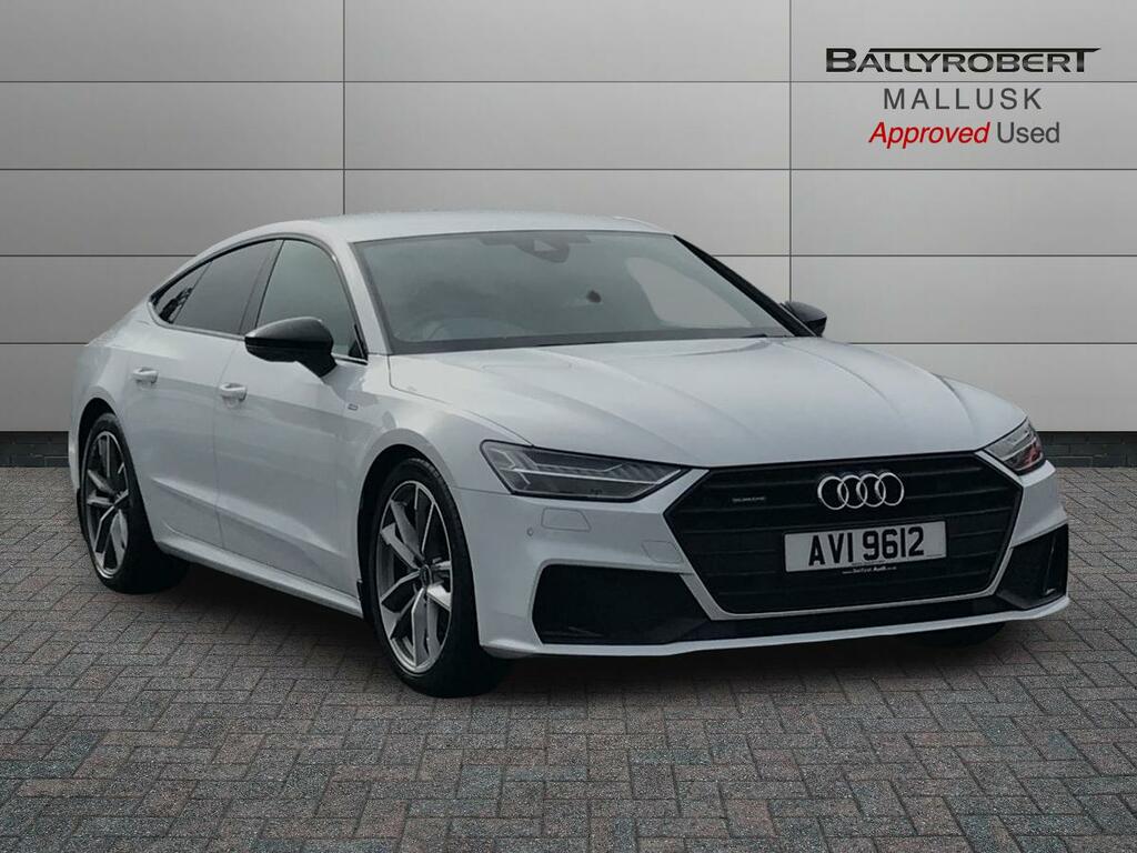 Audi A7 45 Tfsi 265 Quattro Black Edition S Tronic White