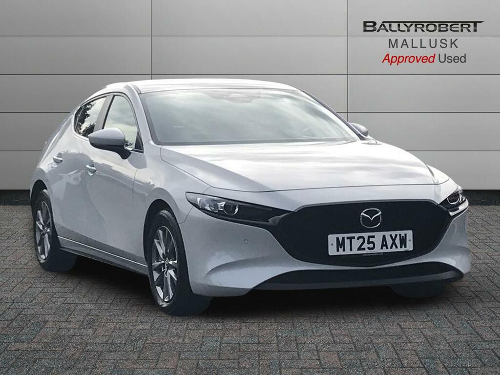 Mazda 3 2.5 E-skyactiv G Mhev 140 Centre-line White