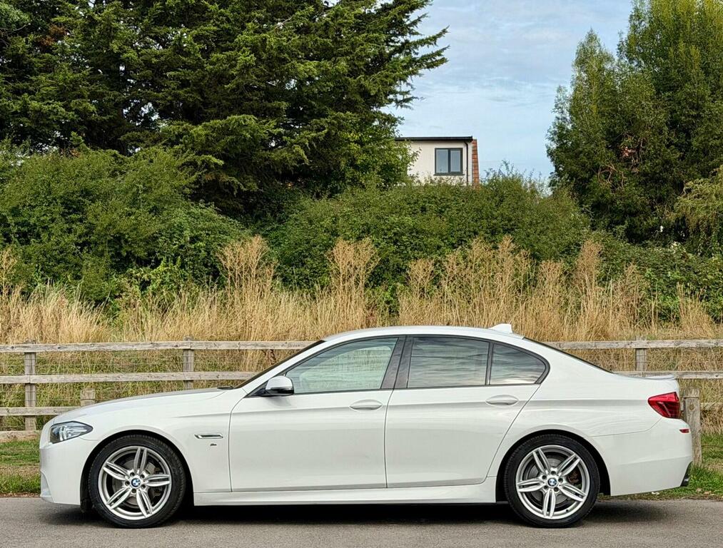 BMW 5 Series 2.0 520D M Sport Euro 6 Ss White #5