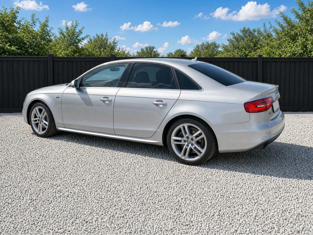 Audi A4 2.0 Tfsi S Line Saloon Multitronic Euro Silver #4