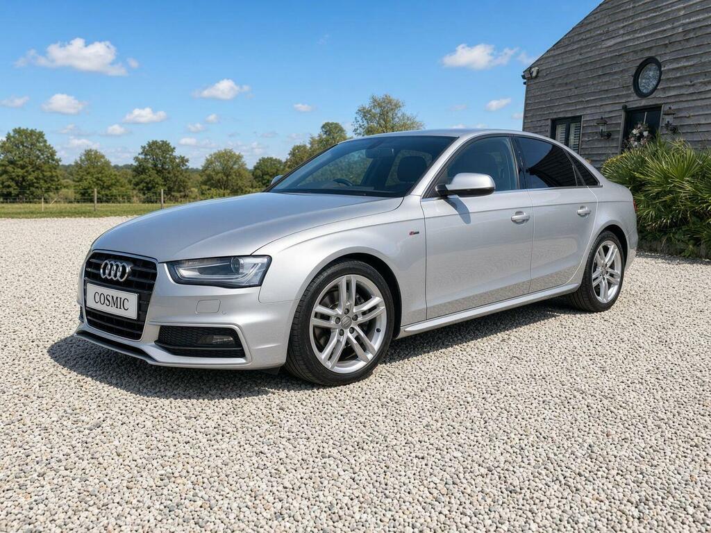 Audi A4 2.0 Tfsi S Line Saloon Multitronic Euro Silver #6