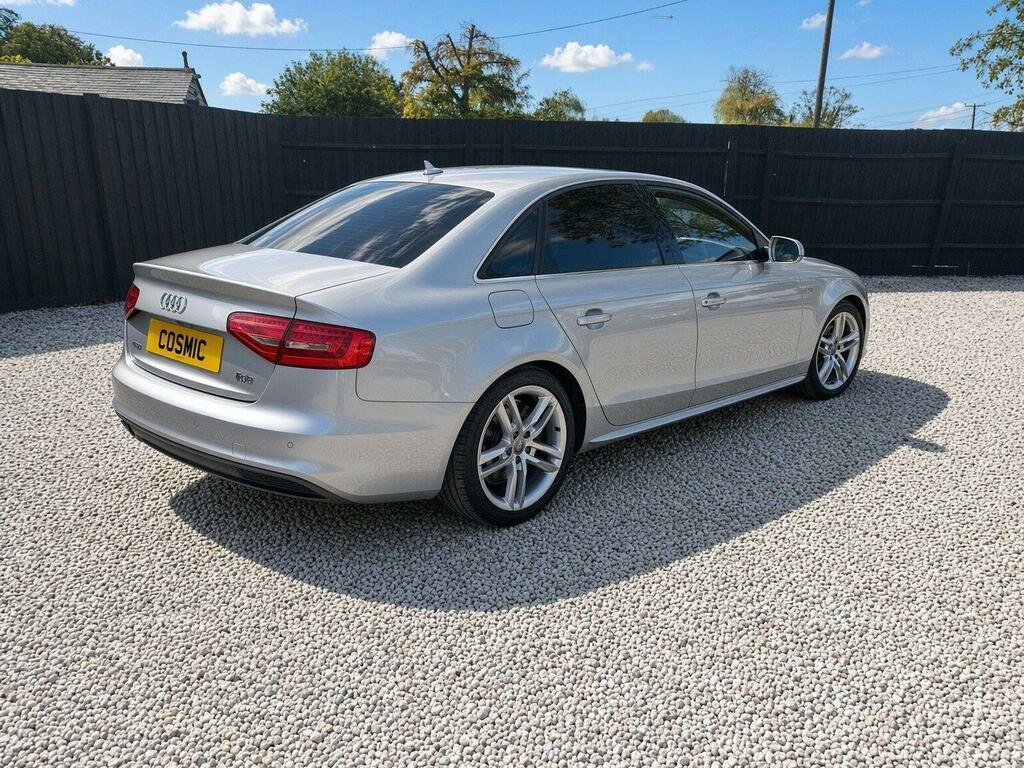 Audi A4 2.0 Tfsi S Line Saloon Multitronic Euro Silver #5