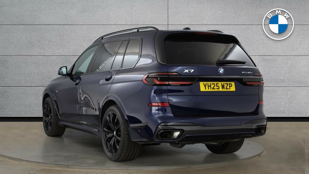 BMW X7 3.0 40D Mht M Sport Suv Hybrid Xdr Blue #2
