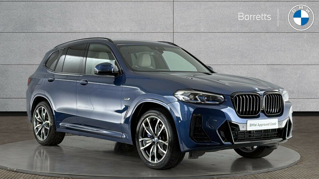 BMW X3 2.0 30E 12Kwh M Sport Suv Plug-in Hybri Blue