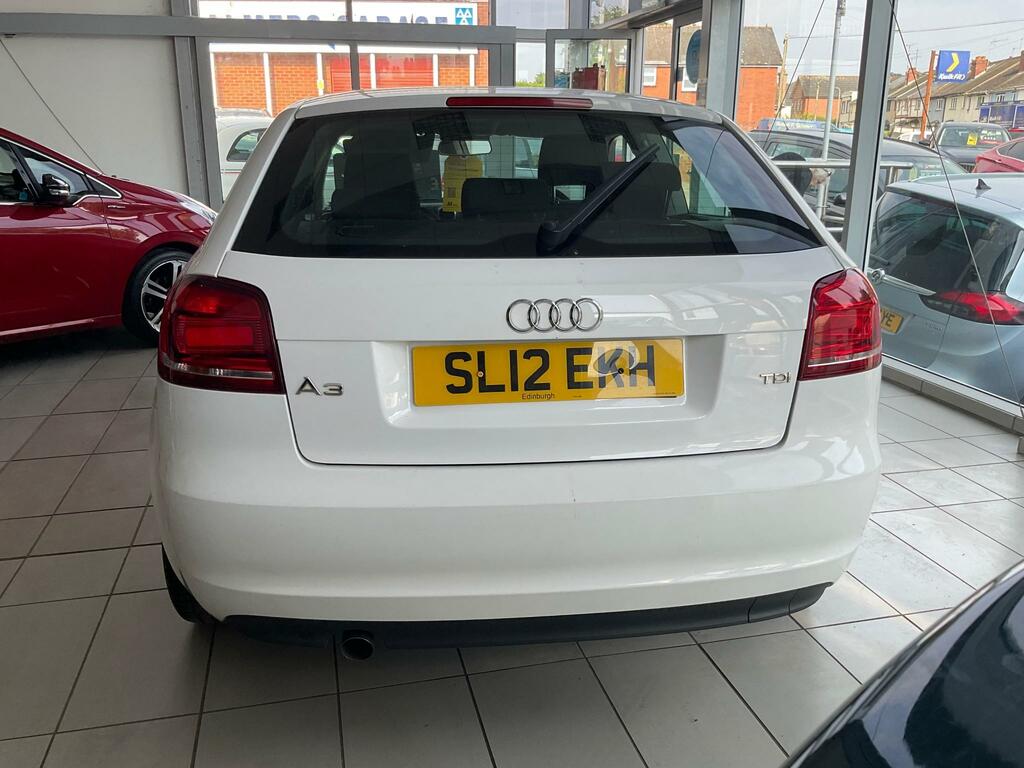 Audi A3 Sport Tdi White #6