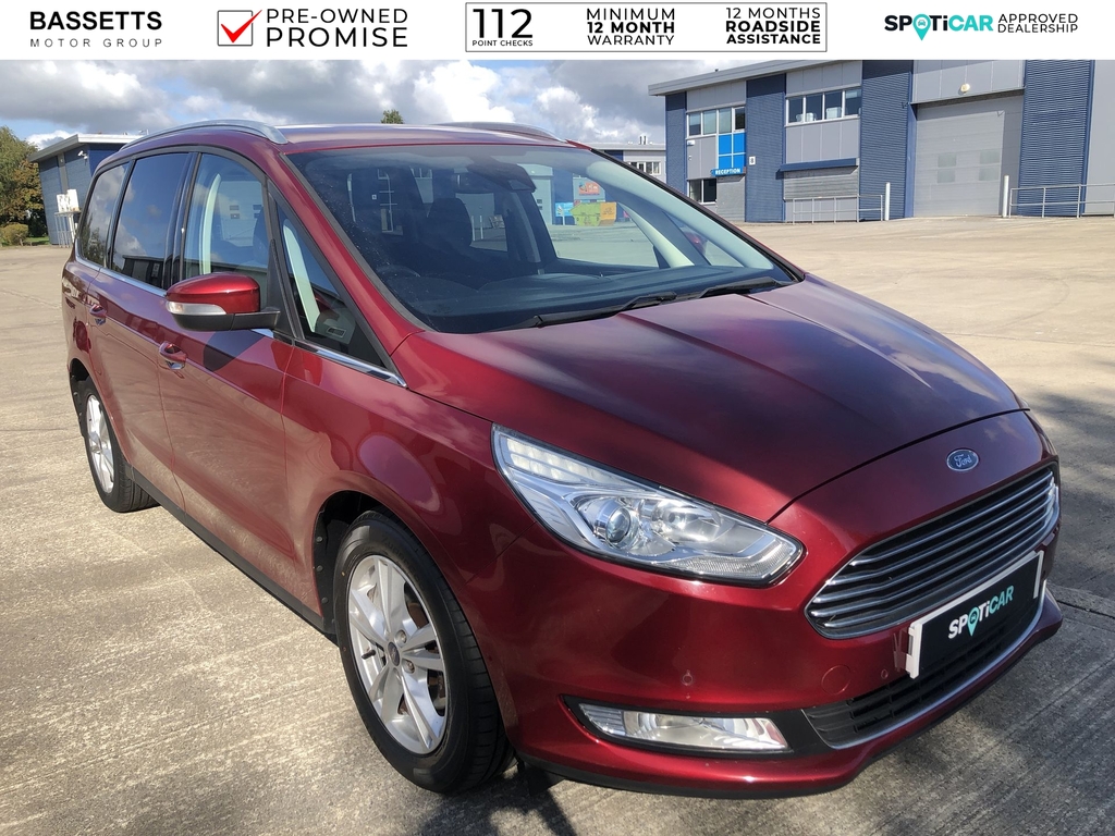 Ford Galaxy Titanium Tdci Red