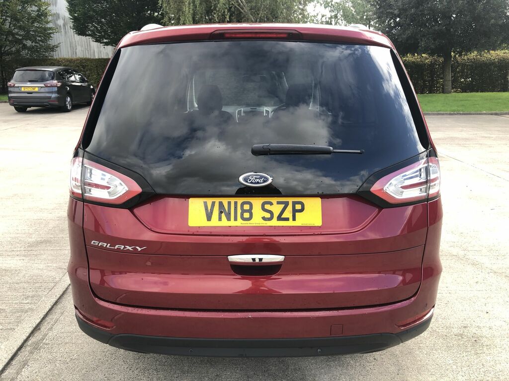 Ford Galaxy Titanium Tdci Red #3