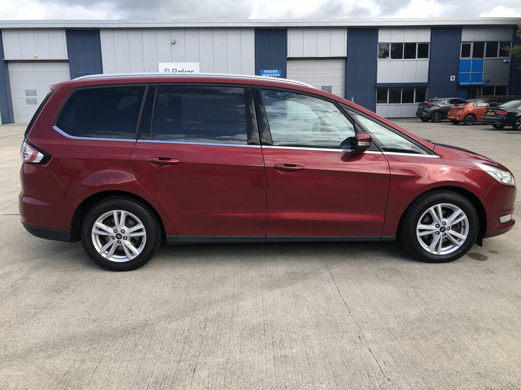 Ford Galaxy Titanium Tdci Red #5