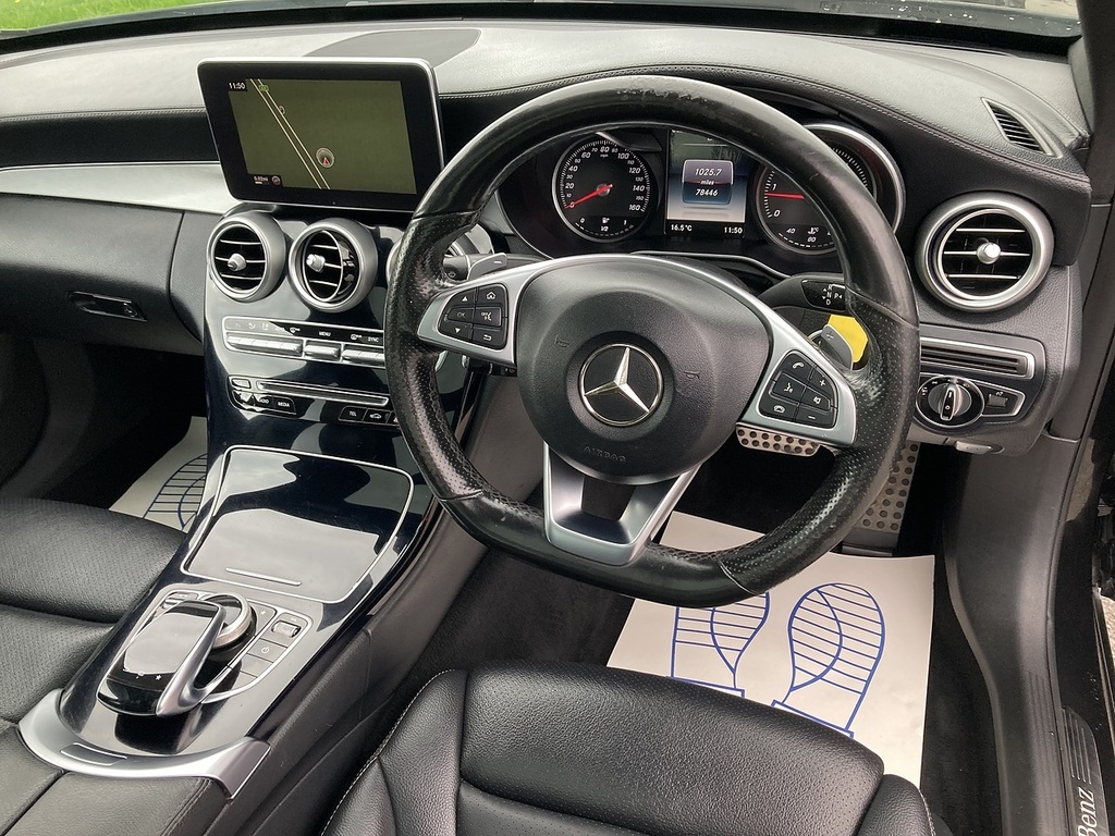 Mercedes-Benz C Class 2.1L C220 Bluetec Se Executive 170 Bhp Blue #7