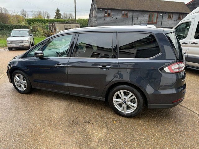 Ford Galaxy Ecoblue Titanium Mpv Blue #2