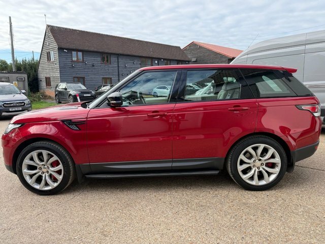 Land Rover Range Rover Sport V8 Dynamic Red #2