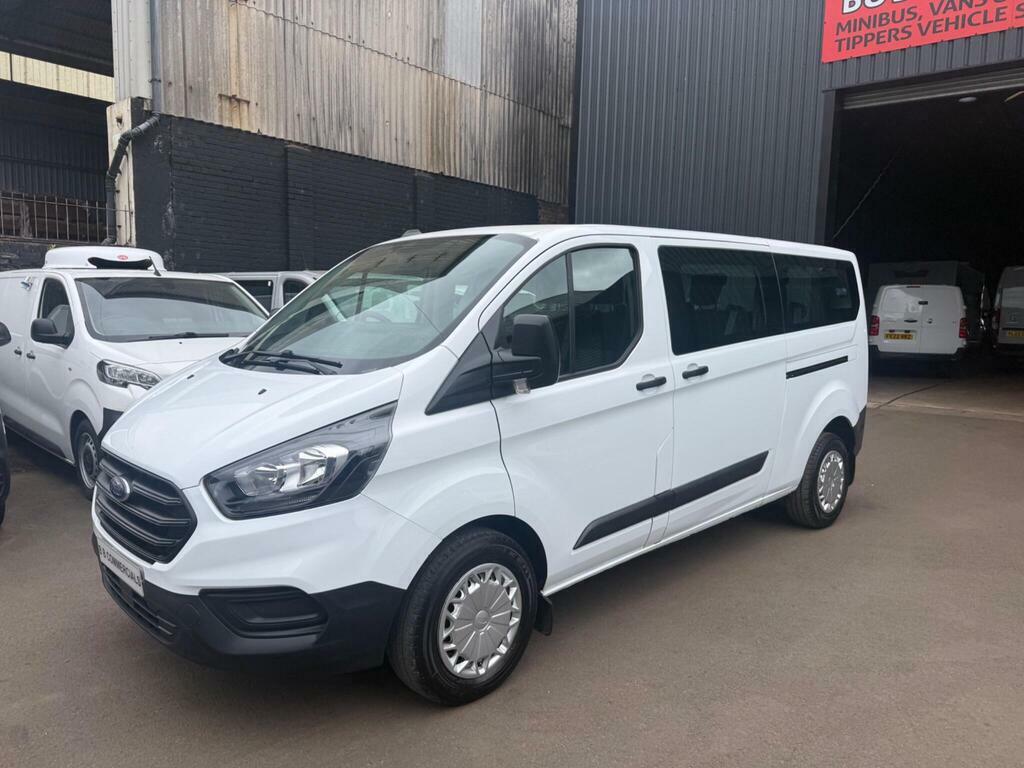 Ford Transit Custom 2.0 320 Ecoblue Leader Kombi L2 H1 Euro 6 S S White