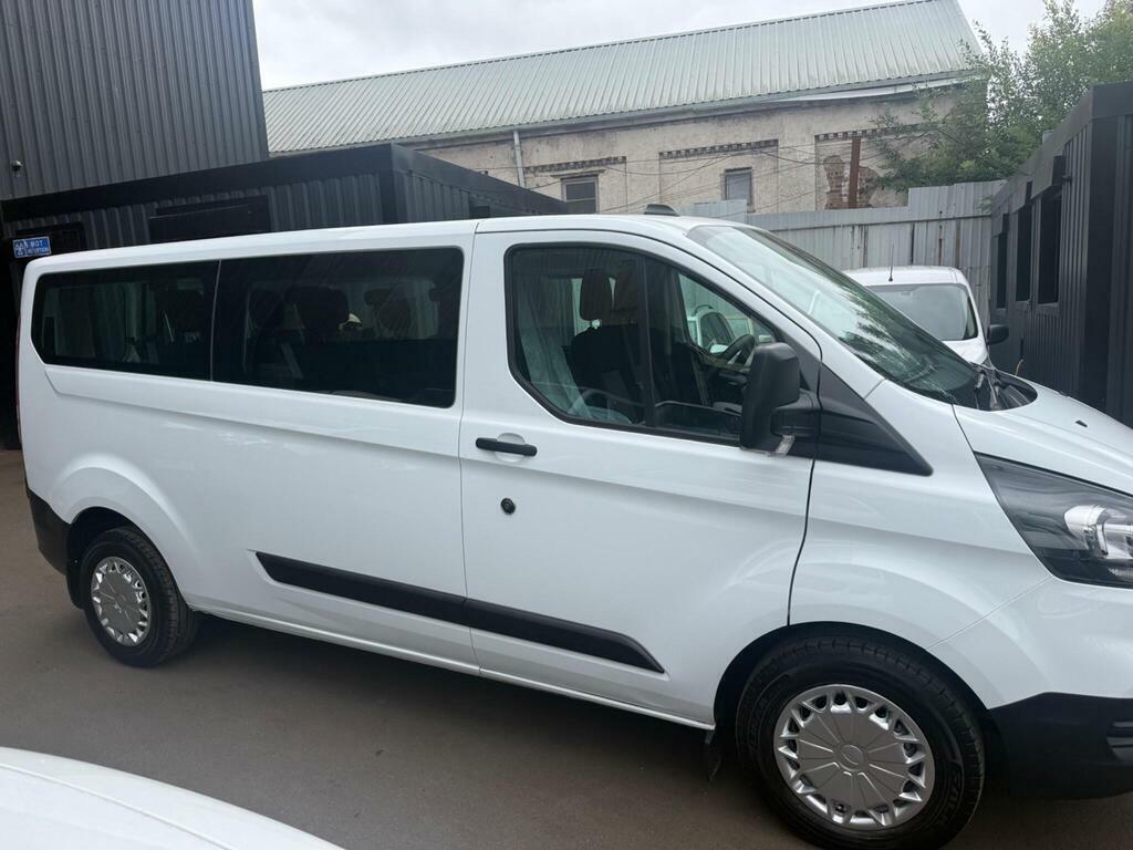 Ford Transit Custom 2.0 320 Ecoblue Leader Kombi L2 H1 Euro 6 S S White #3