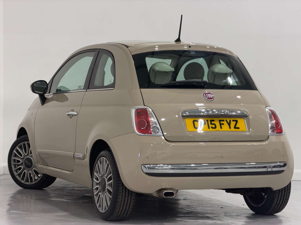 Fiat 500 Lounge Brown #3