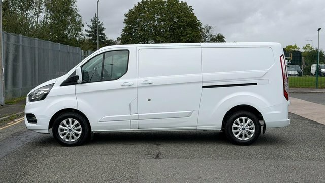 Ford Transit Custom 2.0 300 Ecoblue Limited L2 H1 Euro 6 Ss White #4