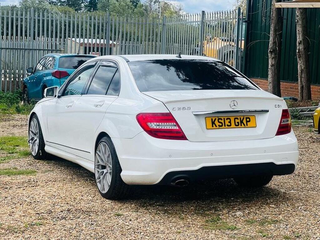 Mercedes-Benz C Class 2.1 C250 Cdi Blueefficiency Amg Sport Plus G-troni White #5