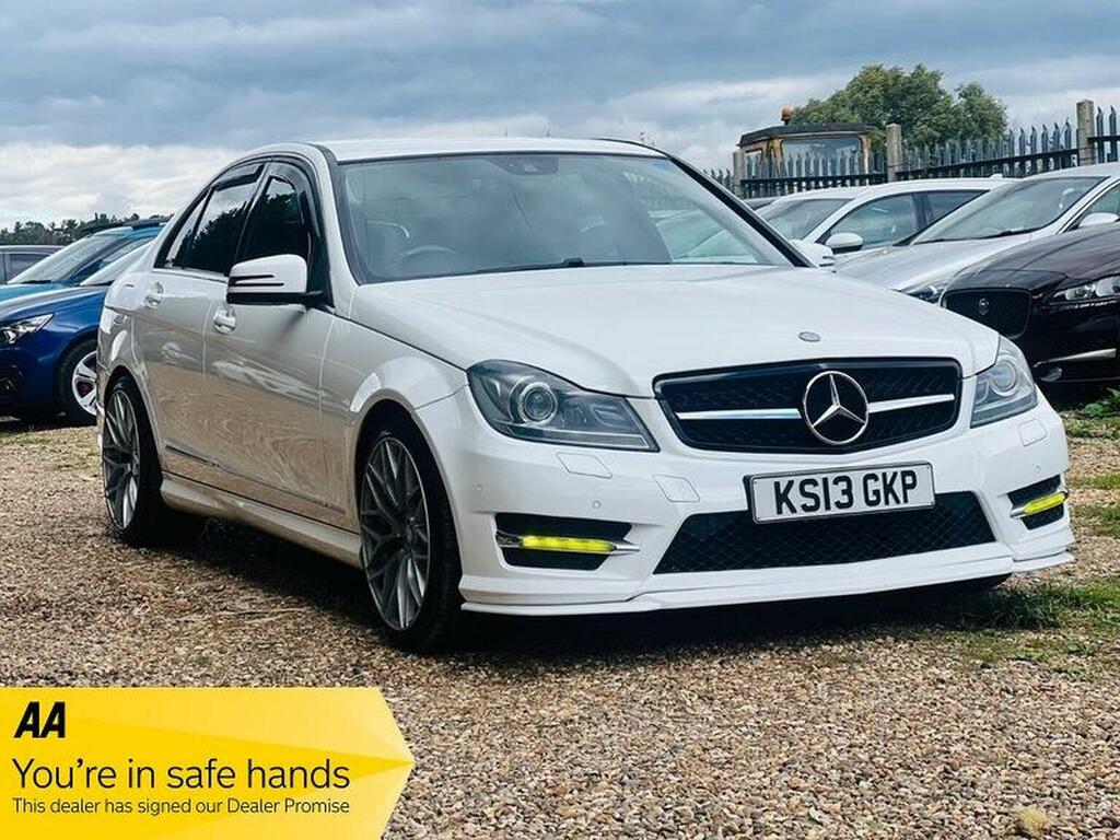 Mercedes-Benz C Class 2.1 C250 Cdi Blueefficiency Amg Sport Plus G-troni White