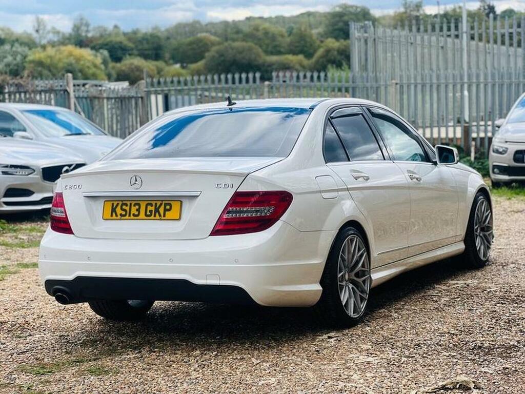 Mercedes-Benz C Class 2.1 C250 Cdi Blueefficiency Amg Sport Plus G-troni White #4