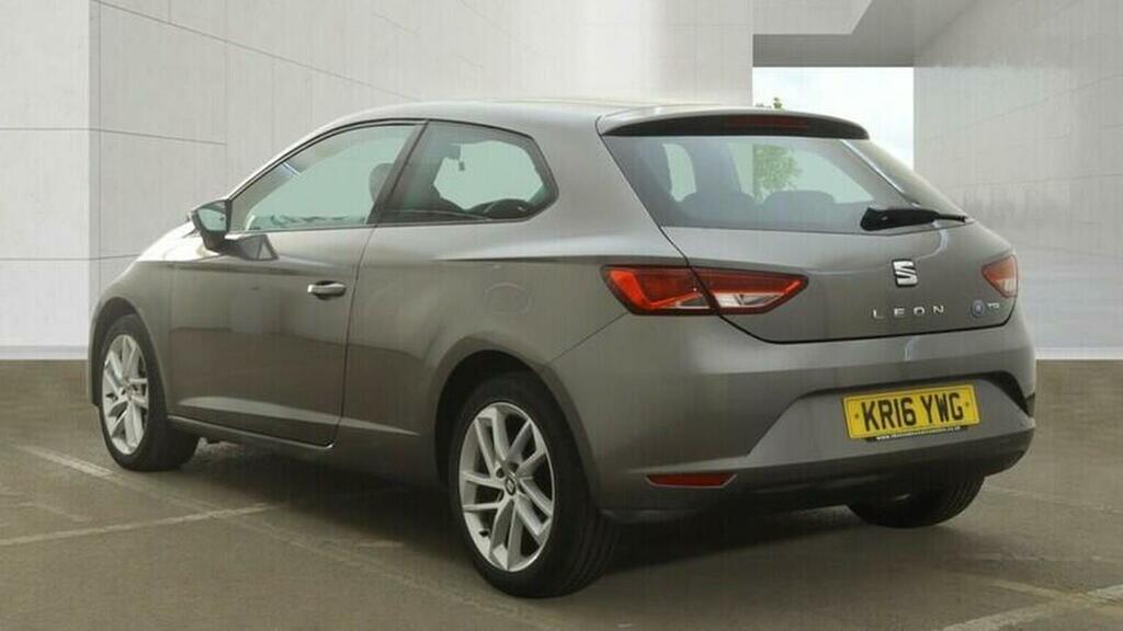Seat Leon 1.6 Tdi Se Sport Coupe Euro 6 Ss Grey #3