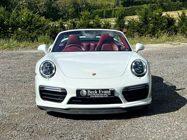 Porsche 911 3.8T 991 Turbo Convertible White #2