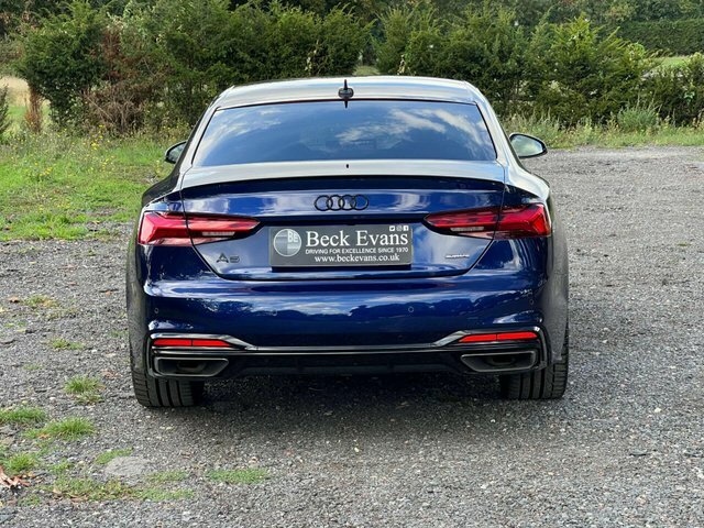 Audi A5 2.0 Tfsi 45 Black Blue #6