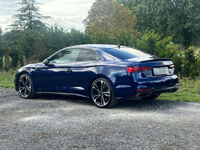 Audi A5 2.0 Tfsi 45 Black Blue #4