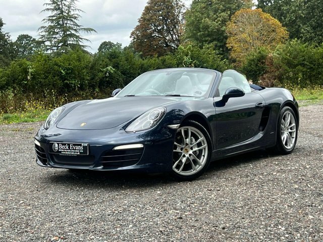 Porsche Boxster 2.7 981 Convertible Blue
