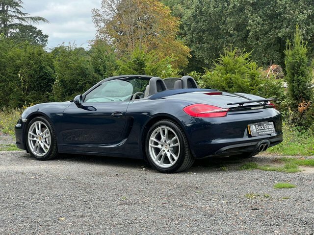 Porsche Boxster 2.7 981 Convertible Blue #4