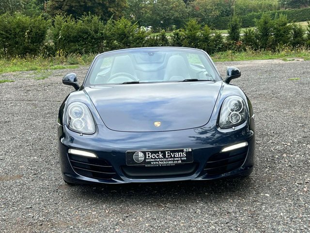 Porsche Boxster 2.7 981 Convertible Blue #2