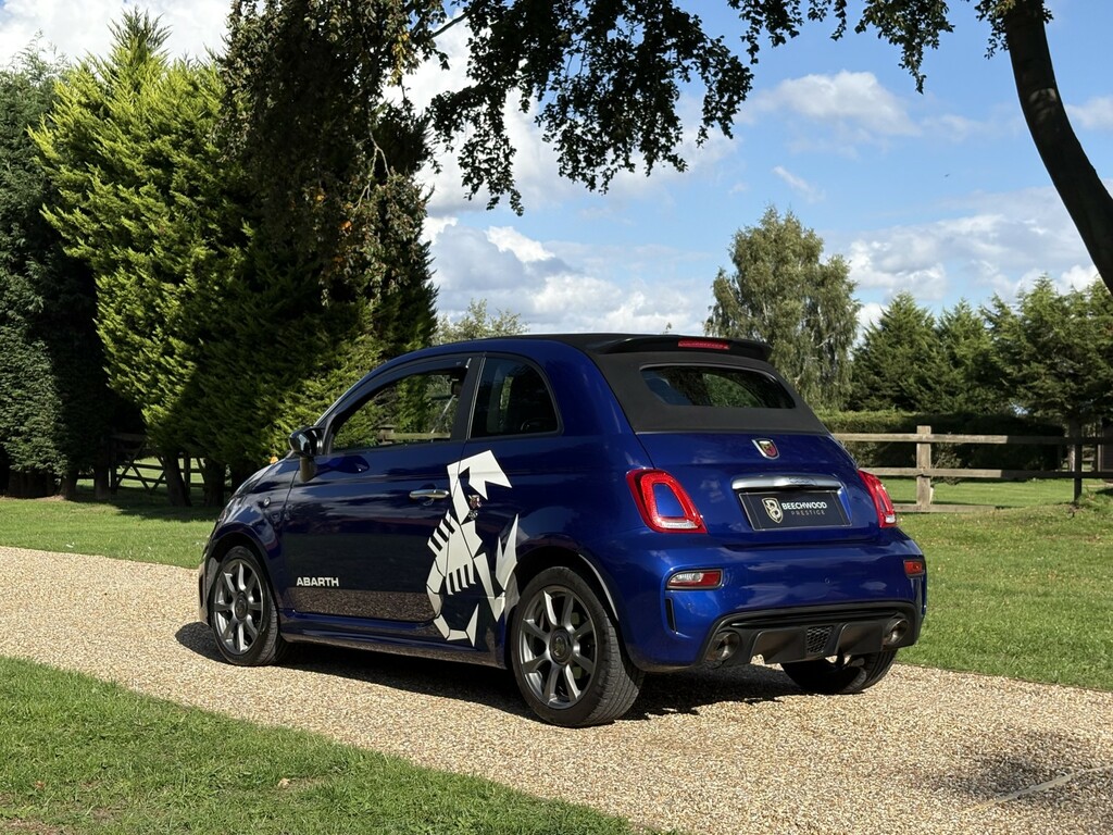 Abarth 595 1.4 595 1.4 Tjet 145Hp Convertible Blue #2