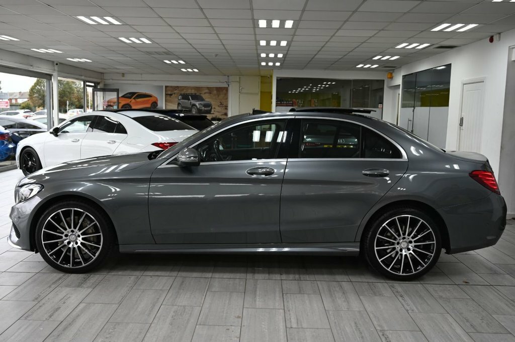 Mercedes-Benz C Class 2.1L Amg Line Grey #4