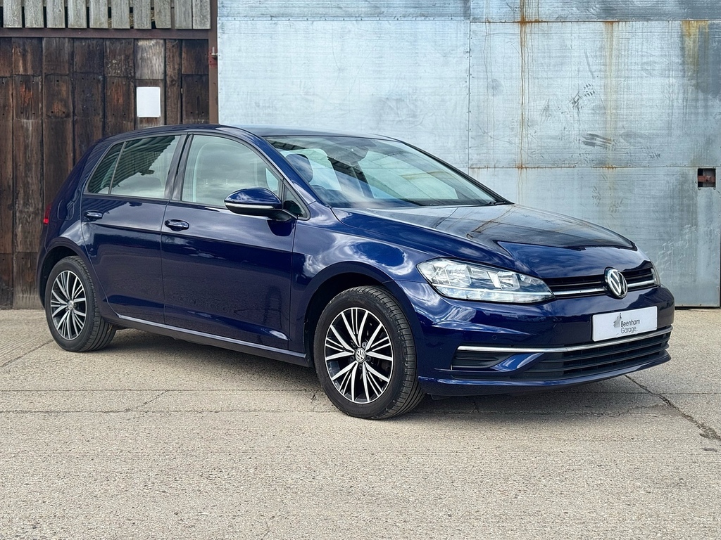 Volkswagen Golf Tsi Bluemotion Tech Se U3455 Ulez Blue