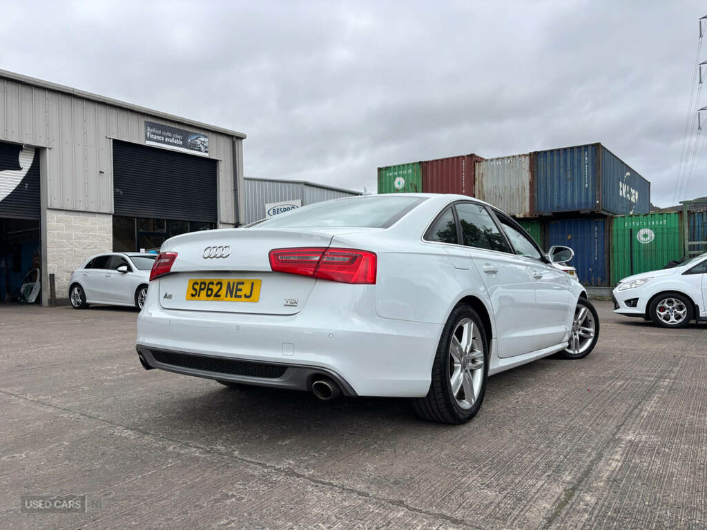 Audi A6 3.0 Tdi Quattro S Line S Tronic White #2