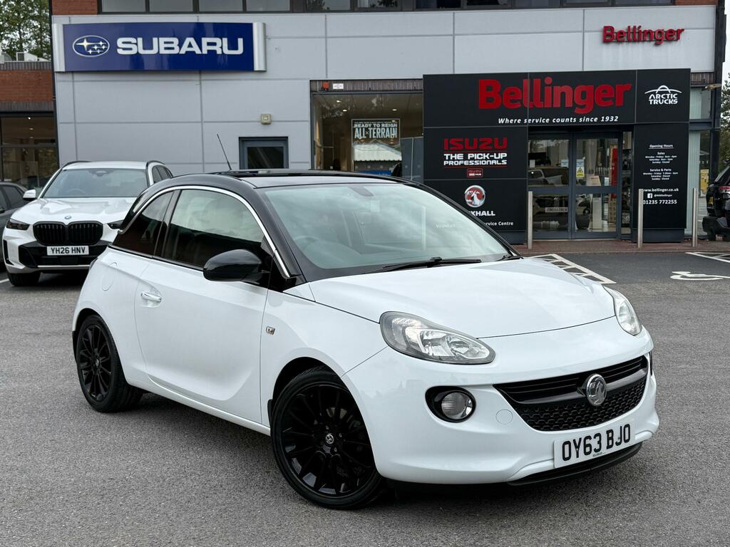 Vauxhall Adam 1.4 Ecoflex 16V Glam Hatchback E White