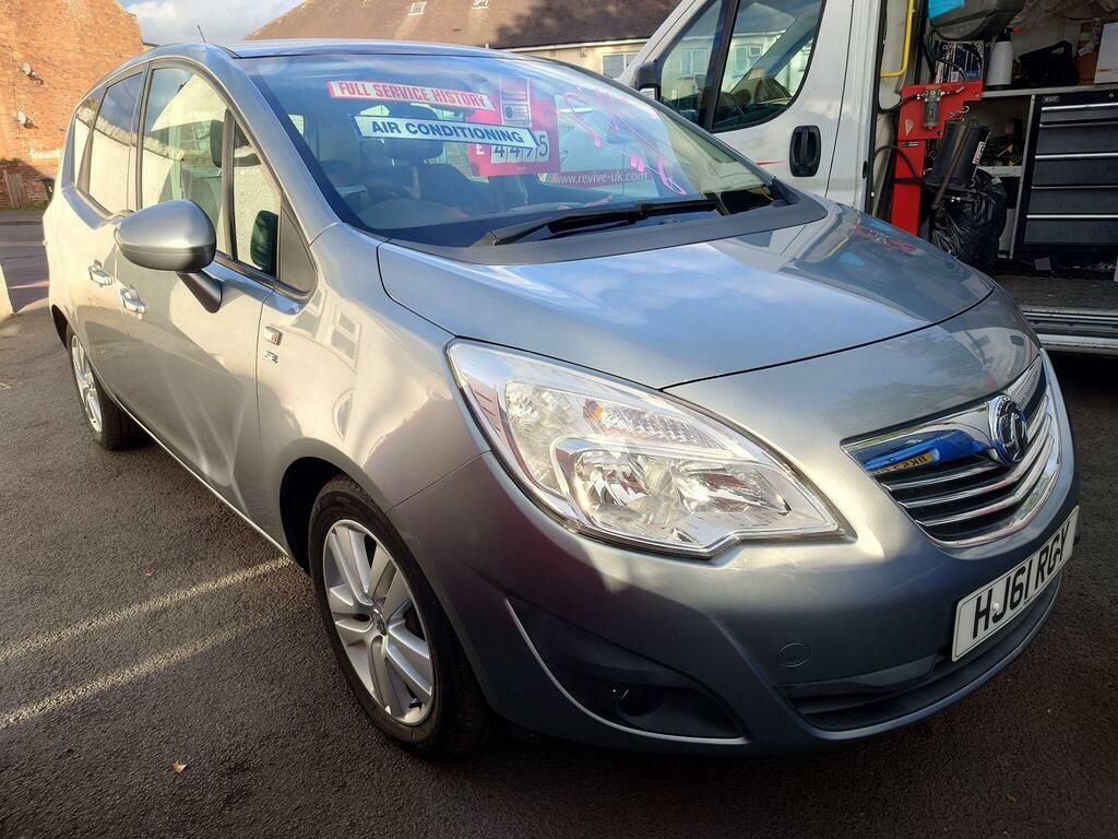 Vauxhall Meriva 1.4T 16V Se Euro 5 Silver #3