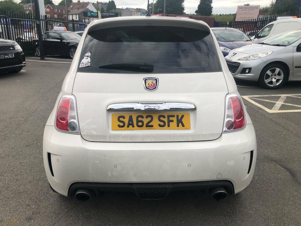 Abarth 500 1.4 T-jet Hatchback Euro 5 135 White #4