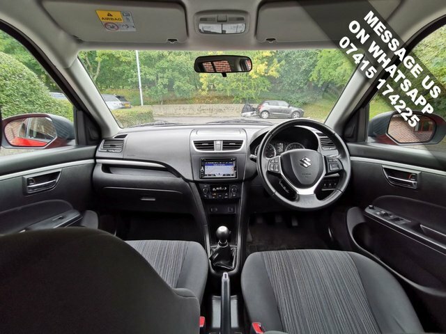 Suzuki Swift Dualjet Sz4 Hatchback Red #2