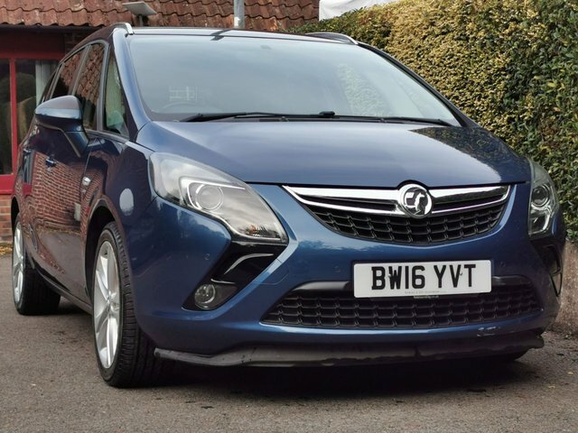 Vauxhall Zafira Tourer Turbo Sri Mpv Blue #6