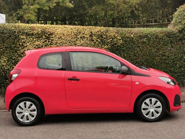 Peugeot 108 Access Hatchback Red #3