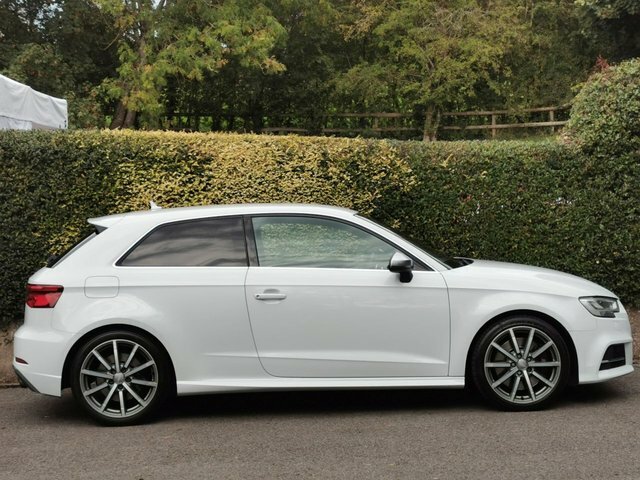 Audi S3 Tfsi Hatchback White #3