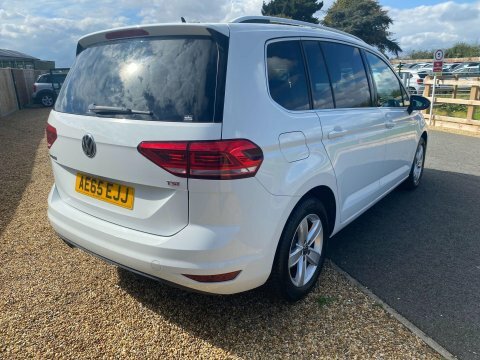Volkswagen Touran Sel Tsi Bluemotion Technology Dsg White #6