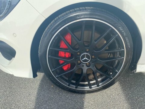 Mercedes-Benz CLA Class 2.0 Cla45 Amg White #4