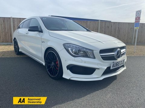 Mercedes-Benz CLA Class 2.0 Cla45 Amg White