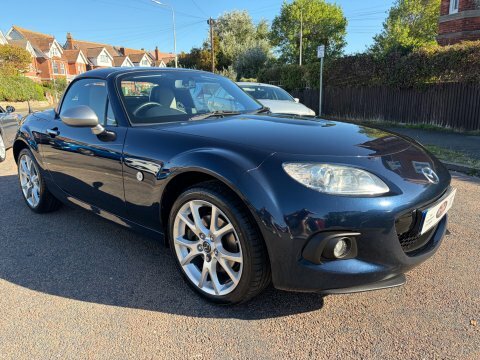 Mazda MX-5 1.8I Sport Venture Edition Navigation 126 Ps 1 Own Blue #8
