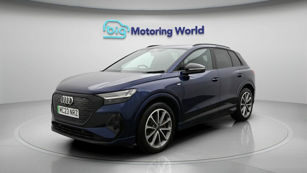 Audi Q4 E Tron Edition 1 Blue #3