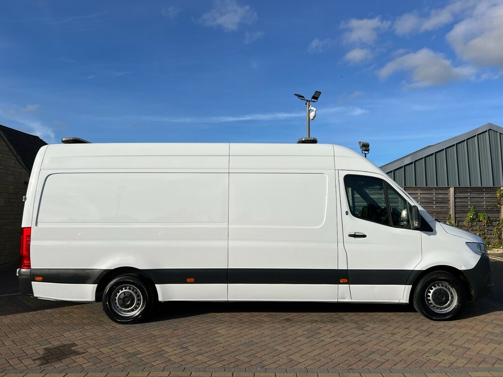 Mercedes-Benz Sprinter 315 Cdi 150 L3h2 Progressive Lwb High Roof Rwd 23 White #2
