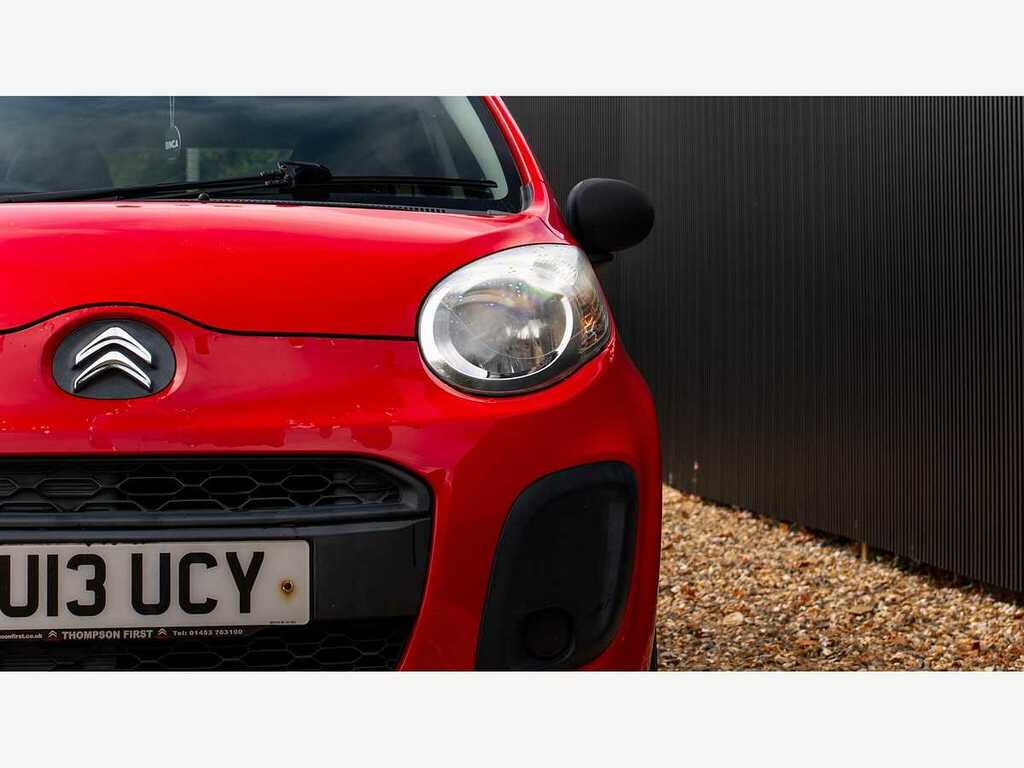 Citroen C1 Vt Red #4