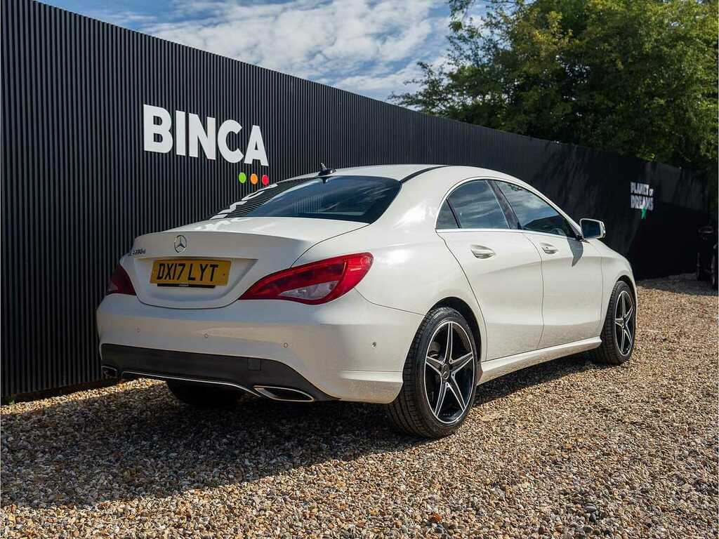 Mercedes-Benz CLA Class 200 Sport D White #5